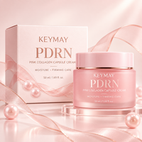 Crème hydratante raffermissante et nourrissante au collagène rose PDRN pour tous types de peaux, marque privée, OEM, ODM, vente en gros
