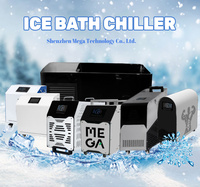 Refroidisseur de Bain de Glace avec Filtre et Pompe Automatique 110V 1HP Bain de Glace Portable pour la Récupération des Athlètes