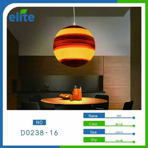 Lampada a sospensione rotonda moderna stile nordico bianco caldo per la casa o la Villa sala da pranzo e l'arredamento della cucina - Product Image 1