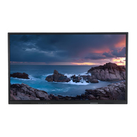 Tablero de enseñanza inteligente de 100 pulgadas, Panel de pantalla táctil, pantalla Led, pizarra digital interactiva para educación escolar