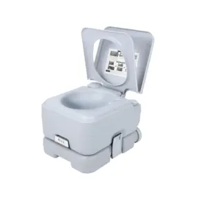 2,6/5,2 Gallonen sanitäres RV-Toilettenset tragbares Schrank für den Außeneinsatz 10 L/20 L Camping-Toilette