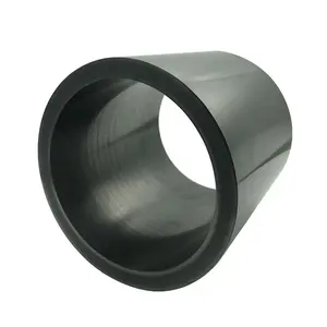 High pure wear resistance pyrolytic heat conduction large diameter hollow carbon graphite tube supplier for sale