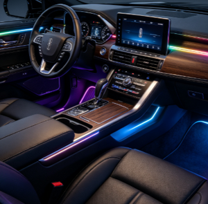 Juego de Luces Ambientales de Color Fantasma para Audi A5 de Dos Puertas 2017-2024, 22 Luces Opcionales, Cubierta de Bocina Alta para Puerta Delantera, Cuatro Métodos de Control - Product Image 4
