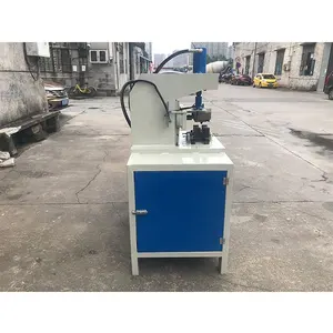 90-Grad-Winkelschneideausrüstung Hydraulische Stanz vorrichtung Edelstahl-Rohrschneidkasten-Falt maschine Fabrik