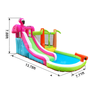 Castillo Inflable Pequeño NBINFLATABLE, Casa de Brinco y Salpicaduras, Aventura Inflable para Niños, Diversión NBHL-016, Brincolín Inflable NBINFLATABLE - Product Image 6