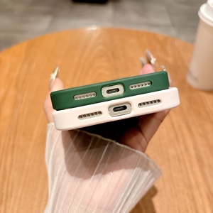 เคสแม่เหล็กสำหรับ <span class=keywords><strong>iPhone</strong></span> 11 12 <span class=keywords><strong>13</strong></span> 14 15 16 17 <span class=keywords><strong>Pro</strong></span> Max หลายสี หลายรุ่น MOQ ต่ำ ขายส่งจากโรงงาน ฝาครอบอะคริลิกใส - Product Image 3