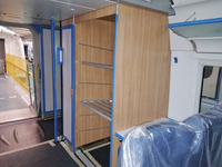 Fabricant de contreplaqué certifié EN45545 pour les intérieurs de trains, les murs et les armoires des EMU, les produits d'aménagement intérieur des camping-cars et des bus, les murs et les armoires de camping-cars personnalisés pour les intérieurs de trains