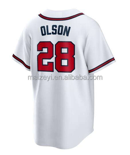 #28 Matt Olson White