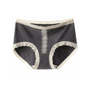 Braguitas de Bikini de Algodón de Cintura Baja, Color Sólido, Tela Suave, Comodidad Diaria, Diseño Sin Costuras, Tallas Grandes Disponibles, Transpirables para Mujer - Product Image 1