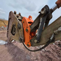 Attache rapide hydraulique ZN08 de qualité supérieure avec options de couleurs, 18-25 tonnes, accessoires pour excavatrices SWE DOOSAN HITACHI