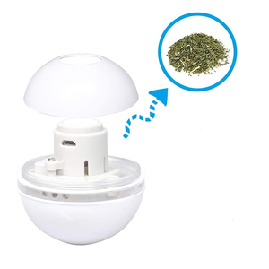 Bóng Đồ Chơi Mèo Bằng Lông Vũ Có Đèn LED USB Cho Mèo Cào Mèo Điện Thông Minh Tương Tác Tự Động ABS - Product Image 5