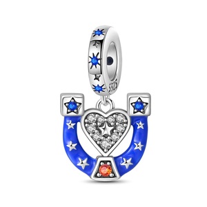 <span class=keywords><strong>Nueva</strong></span> <span class=keywords><strong>Pulsera</strong></span> Infantil DIY con Accesorios, Caja para Pastillas y Medicamentos, Colgante de Ambulancia y Enfermera, con Forma de Corazón Plateado - Product Image 4