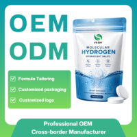 Comprimés effervescents d'hydrogène moléculaire H2, antioxydant et hydratant, complément alimentaire, OEM ODM Marque Privée