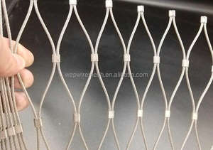 ตาข่าย<span class=keywords><strong>ล</strong></span>วดสลิงสแตนเลสสำหรับป้องกันควา<span class=keywords><strong>ม</strong></span>ปลอดภัยสำหรับราวบันได - Product Image 3