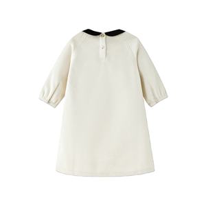 कॉलर ऊन के बाल लड़कियों के लिए 6 से 7 साल पुराने खूबसूरत पार्टी कपड़े - Product Image 2