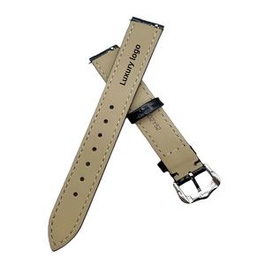 Bracelet en cuir <span class=keywords><strong>de</strong></span> crocodile en tailles 14 mm, 16 mm, 20 mm pour montres <span class=keywords><strong>Cartier</strong></span>, Armani, Patek - Product Image 5