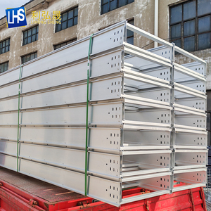 Chất lượng cao nhôm hồ sơ Cáp khay, thép không gỉ mạ kẽm chống cháy Hợp kim nhôm thang loại - Product Image 1