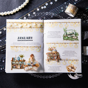 Adesivi in PET Impermeabili con Stampa a Trasferimento Termico, Decorazione per Tende a Tema <span class=keywords><strong>Stelle</strong></span>, Finitura Opaca, per il Ritorno a Scuola - Product Image 4