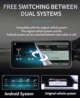 Radio Mobil Linux 8.8 Inci 2K 2400*900 untuk Mercedes C Class W204 2011-2014 NTG4.5 Wireless CarPlay BT Stereo
