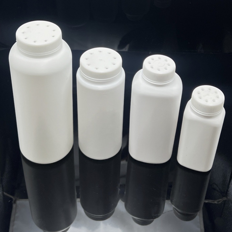 50 г 100 г 200 г детская пудра бутылка HDPE квадратная пудра бутылка