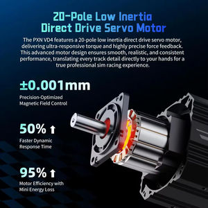 <span class=keywords><strong>Simulateur</strong></span> de course à entraînement direct PXN VD4, ensemble complet, volant de jeu, périphériques Euro Truck Simulator 2, compatible <span class=keywords><strong>PC</strong></span> - Product Image 2