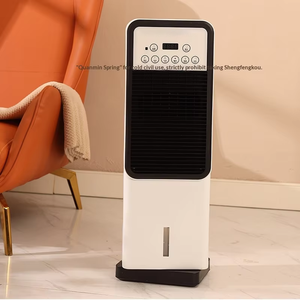 <span class=keywords><strong>พัดลม</strong></span>แอร์เคลื่อนที่ ระบบทำความ<span class=keywords><strong>เย็น</strong></span>ด้วยน้ำ แบบระเหย ใช้กับน้ำแข็ง ถังขนาดใหญ่ ลมแรง เหมาะสำหรับหอพักและใช้ในบ้าน - Product Image 6