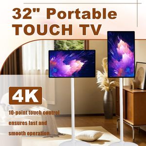 21.5 <b>24</b> 27 32 Inch Android Smart Wireless Display In-Cell Touch Screen With Camera 4H-9H Long Battery Life Adjustable Stand - Product Image 2