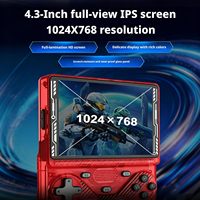 Console de jeu rétro portable RG43V PRO avec écran IPS de 4,3 pouces, WiFi 6, système d'exploitation Linux, lecteur de jeux vidéo portable avec batterie de 4000 mAh