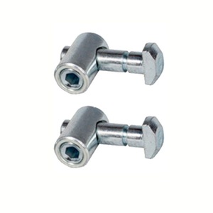 Riveted Connectors 0.125 In Diameter Zinc Plated Carbon Steel For Aluminum Profiles Home Improvement Hardware - Product Image 1