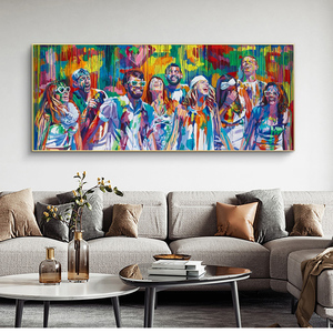 <span class=keywords><strong>Poster</strong></span> e stampe di arte della parete di arte dei Graffiti di strada arte della tela per la decorazione moderna del soggiorno - Product Image 2