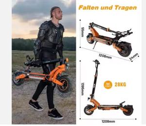 Nouveau <span class=keywords><strong>Scooter</strong></span> électrique à venir 52V batterie au Lithium 65km <span class=keywords><strong>Maxi</strong></span> gamme 65 km/h vitesse double moteur intelligent numérique entier - Product Image 1