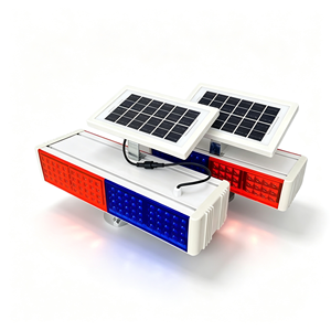 Semáforo <span class=keywords><strong>Solar</strong></span> <span class=keywords><strong>de</strong></span> Cuatro Lados Rojo y Azul OEM, <span class=keywords><strong>Luz</strong></span> Intermitente <span class=keywords><strong>de</strong></span> Advertencia IP65, <span class=keywords><strong>Luz</strong></span> <span class=keywords><strong>de</strong></span> Advertencia LED Alimentada por Energía <span class=keywords><strong>Solar</strong></span> - Product Image 6