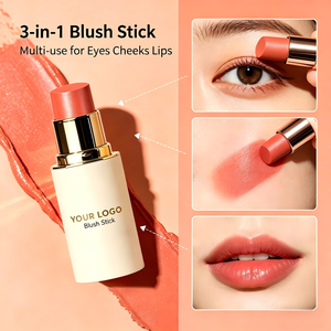 Private Label Multi Use <b>Blush</b> Stick Custom Logo Long Lasting Waterproof Sweatproof Cream Blusher for Eyes Cheeks Lips - Product Image 5