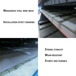 רוק מסך מסך אנטי-clogging רשת מנגנים פלדה ארוגים מסך מסנן מצבור מסך מפעל מכירות ישיר במפעל מכירות ישיר - Product Image 3