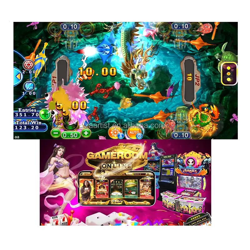 Nouvelle version roi de la pop Orion Power Star Link arcade salle de jeux fusion multi 93 jeux Noble Dragon poisson jeu app agent en ligne