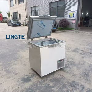 <span class=keywords><strong>Congélateur</strong></span> horizontal commercial à température unique en acier inoxydable à très basse température Grande capacité 818L -86 Double porte - Product Image 5