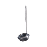 Cuillère à congee, louche à soupe de cuisine, manche large et étroit, différents types de louches en acier inoxydable, ustensiles de cuisine en acier inoxydable QT
