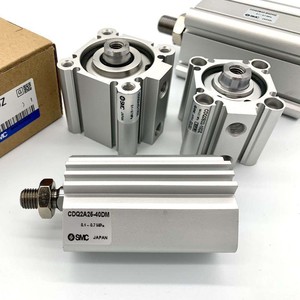 Cylindre SMC CDQ2B40 10D 15D 20D 25D 30D 35D 40D 50D DZ DC DMZ Type Mince à Action par Diaphragme avec Amortisseur Réglable - Product Image 1