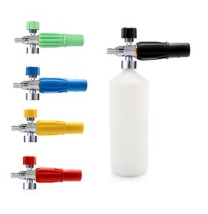 Lance à mousse pour nettoyeur haute <span class=keywords><strong>pression</strong></span> Jet Pot, nouveau type, bouteille de 1L, raccord rapide 1/4 pouce - Product Image 1