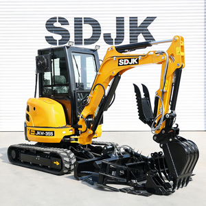 สินค้าขายดี จัดส่งฟรี รถขุดขนาดเล็ก Sdjk รุ่น Mini Crawler Excavator สำหรับงานเกษตร ใช้เครื่องยนต์ Epa ขนาดเล็ก 1 ตัน 2 ตัน 3.5 ตัน - Product Image 1