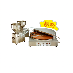 New Design 2 Filling Head Red Bean Pan Cake Milk Dorayaki Making Machine CE Certified Home & Commercial Use - Product Image 1