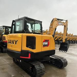 Excavadora SANY SY55C de Segunda Mano Original, Excavadora Sany 55 Usada de Alta Calidad, Excavadora Hidráulica de Orugas SY55 en Venta en Existencia - Product Image 2