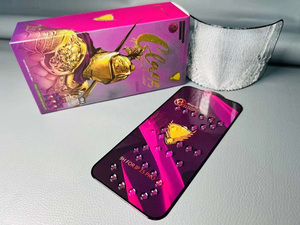 OG ESD กระจกนิรภัยป้องกันหน้าจอขนาด0.4มม., สำหรับ <span class=keywords><strong>iPhone</strong></span> 16 PRO MAX 15PLUS 17 14 Pro 13 12 MINI <span class=keywords><strong>SE</strong></span> - Product Image 2