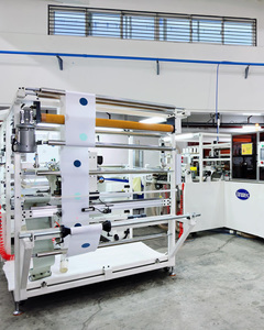 Tự động AB bên gối trường hợp máy may 3-4-5 chủ đề <span class=keywords><strong>overlock</strong></span> tùy chọn 40-90cm chiều rộng làm việc tự động cắt cạnh - Product Image 3