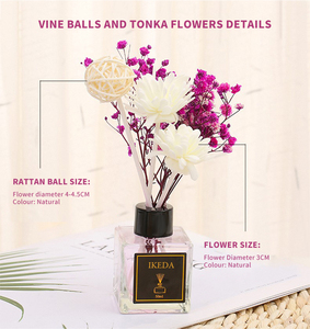 Bộ Quà Tặng Làm mát không khí kéo dài Hương thơm hoa oải hương khuếch tán sậy - Product Image 3
