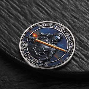 Высокое качество УФ печать 3D игровой логотип металлические монеты коллекции оптом тиснение письма цинковый сплав МОНЕТЫ на заказ для сувениров - Product Image 4