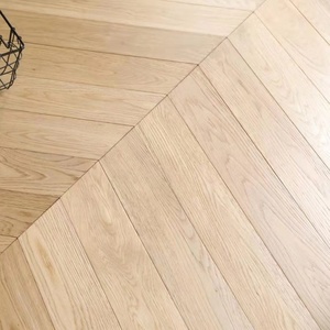 Top Seller vendita di fabbrica 3/4 ''spesso naturale europeo legno di quercia bianca massello legno duro pavimenti in legno Chevron pavimenti in legno - Product Image 3