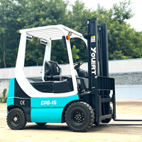 Chariot élévateur électrique Heli de 3 tonnes avec rotateur à pinces pour la manutention de fûts et de barils dans les centres logistiques, chariot élévateur à 4 roues