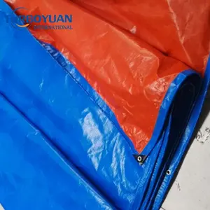 Yardımcı uv koruma polietilen kumaş kaplı PE kanvas örtü vietnam