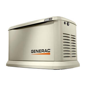 เครื่องกำเนิดไฟฟ้าสำรองสำหรับบ้าน Generac 7291 26kW 1 เฟส Guardian พร้อมเต้ารับ SE 200A แบบ 999cc - Product Image 1